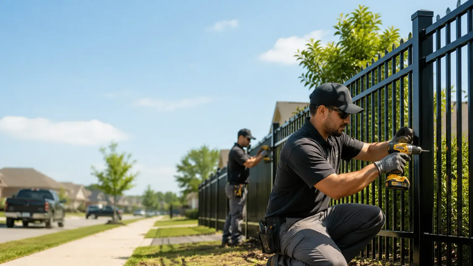 Metal Fence Installation in Christiana, PA